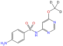 Sulfamonomethoxine-d3 (methoxy-d3)