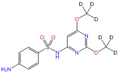 Sulfadimethoxine-d6 (dimethoxy-d6)