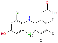 4'-Hydroxydiclofenac-d4 (phenyl-d4-acetic)