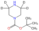 Piperazine-3,3,5,5-d4-N-t-BOC