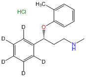 (R)-(-)-Atomoxetine-d5 HCl (phenyl-d5)