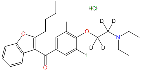Amiodarone-d4 HCl (ethoxy-d4)
