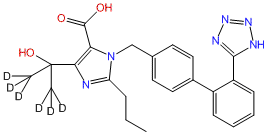 Olmesartan-d6 Acid (dimethyl-d6)