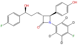 Ezetimibe-d4 [N-(4-fluorophenyl-d4)]