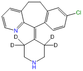 Desloratadine-d4 (piperidinylidene-3,3,5,5-d4)