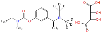 (S)-(-)-Rivastigmine-d6 L-Tartrate (N,N-dimethyl-d6)