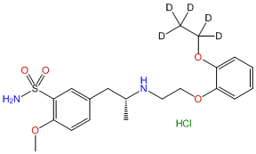 (R)-(-)-Tamsulosin-d5 HCl (ethoxy-d5)