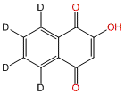 2-Hydroxy-1,4-naphthoquinone-5,6,7,8-d4