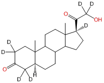 5α-Pregnan-21-ol-3,20-dione-2,2,4,4,17α,21,21-d7