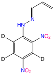 Acrolein 2,4-Dinitrophenylhydrazone-3,5,6-d3