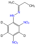 2-Butanone 2,4-Dinitrophenylhydrazone-3,5,6-d3