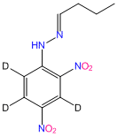 Butyraldehyde 2,4-Dinitrophenylhydrazone-3,5,6-d3