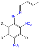 Crotonaldehyde 2,4-Dinitrophenylhydrazone-3,5,6-d3