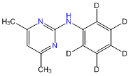 Pyrimethanil-d5 (phenyl-d5)