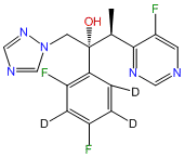 (±)-Voriconazole-d3 (difluorophenyl-d3)