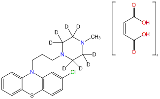 Prochlorperazine-d8 Dimaleate (piperazine-d8)