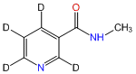 N-Methylnicotinamide-2,4,5,6-d4