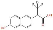 (±)-O-Desmethylnaproxen-d3 (α-methyl-d3)