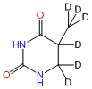5,6-Dihydrothymine-α,α,α,5,6,6-d6