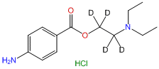 Procaine-d4 HCl (aminoethyl-d4)