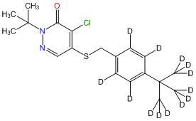 Pyridaben-d13 (4-tert-butyl-d9-benzyl-2,3,5,6-d4)