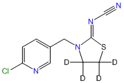 Thiacloprid-d4 (thiazolidinylidene-d4)