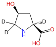 cis-4-Hydroxy-L-proline-2,5,5-d3