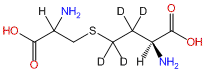 S-[(2RS)-2-Amino-2-carboxyethyl)-L-homocysteine-3,3,4,4-d4