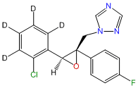 (±)-cis-Epoxiconazole-d4 (2-chlorophenyl-d4)