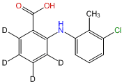 Tolfenamic-d4 Acid (benzoic-3,4,5,6-d4)
