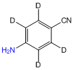 4-Aminobenzonitrile-2,3,5,6-d4