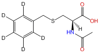 N-Acetyl-S-benzyl-2,3,4,5,6-d5-L-cysteine
