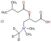 3-Methylbutyryl-L-carnitine-d3 HCl (N-methyl-d3)