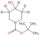 4-Hydroxypiperidine-3,3,4,5,5-d5-N-t-BOC