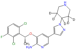 (R)-Crizotinib-d5 (piperidine-3,3,4,5,5-d5)