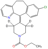 Loratadine-d4 (piperidinylidene-3,3,5,5-d4)