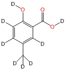 2-Hydroxy-5-methylbenzoic Acid-d8