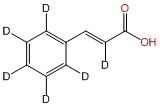 trans-Cinnamic-α,2,3,4,5,6-d6 Acid