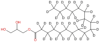 (±)-Glyceryl 1-Monooctadecanoate-d35