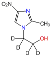 Isometronidazole-d4 (hydroxyethyl-d4)