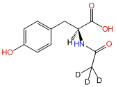 N-Acetyl-d3-L-4-hydroxyphenylalanine