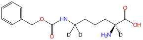 Nε-Benzyloxycarbonyl-L-lysine-2,6,6-d3