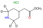 Methyl 4-Piperidine-3,3,5,5-d4-acetate HCl