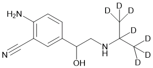 (±)-Cimaterol-d7 (iso-propyl-d7)