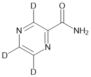 Pyrazinamide-3,5,6-d3