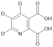 Quinolinic-4,5,6-d3 Acid