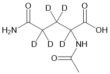 Nα-Acetyl-DL-Glutamine-2,3,3,4,4-d5