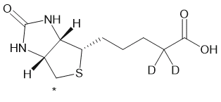 D-Biotin-d2 (pentanoic-2,2-d2)