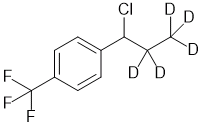 (±)-1-(1-Chloropropyl-2,2,3,3,3-d5)-4-(trifluoromethyl)benzene