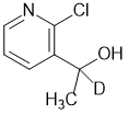 (±)-1-(2-Chloropyridin-3-yl)ethanol-1-d1